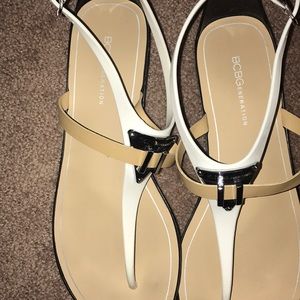 BCBG JELLY SANDALS